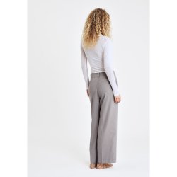 Mesh blouse Hype the Detail, white