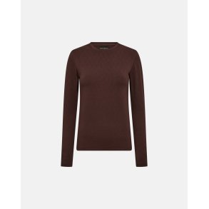 Tee l/s h-logo Hype the Detail, brown