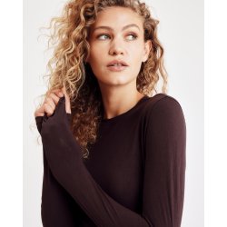 Tee l/s h-logo Hype the Detail, brown