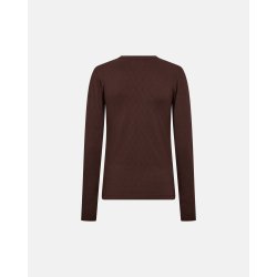 Tee l/s h-logo Hype the Detail, brown