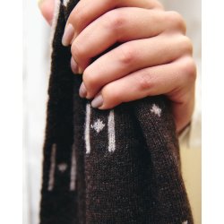 Hype the Detail scarf, Hype The Detal, brown