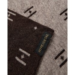 Hype the Detail scarf, Hype The Detal, brown
