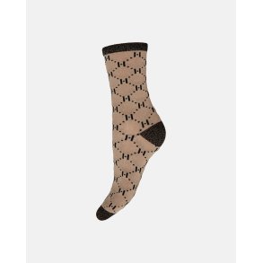 Logo rib sock Hype the Detail, sand