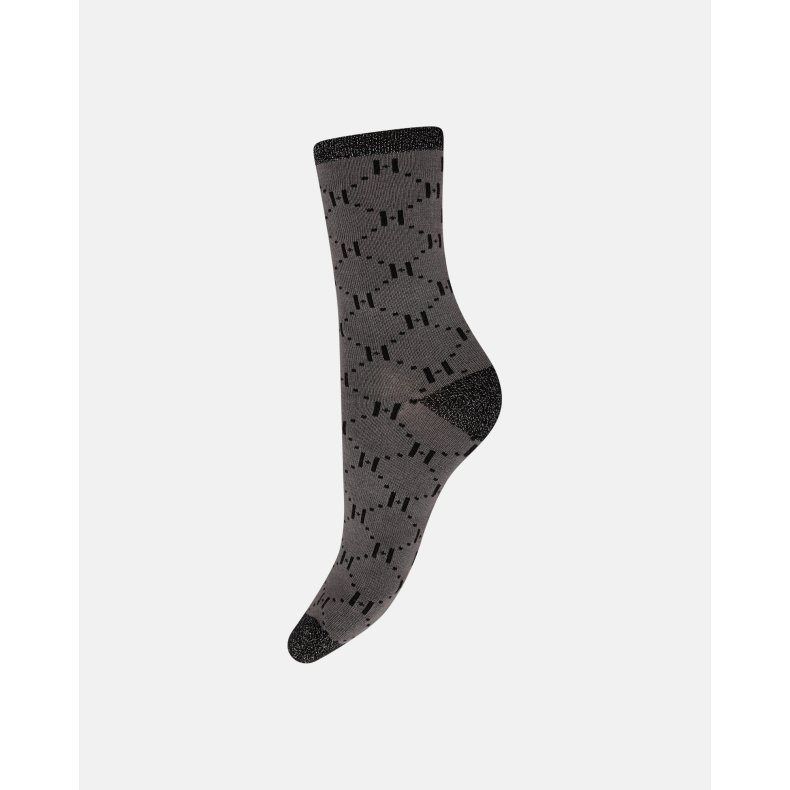 Logo rib sock Hype the Detail, grey