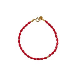 Miss paris bracelet boheme Stine A, r�d