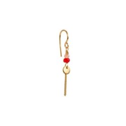 Miss paris mini boheme single earring Stine A, gold