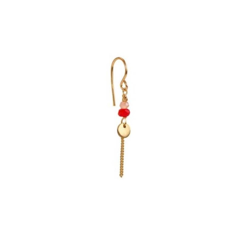 Miss paris mini boheme single earring Stine A, gold