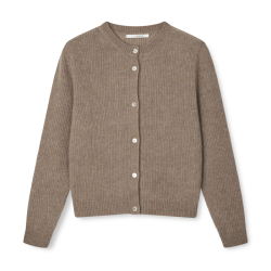 Deby cardigan Sibin Linnebjerg, light sand