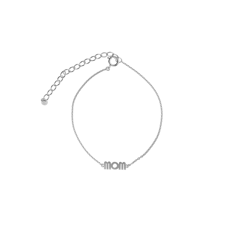 Wow mom bracelet Stine A, silver