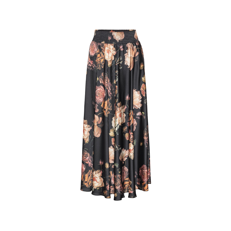 Savannah skirt Karmamia, scarlett flower