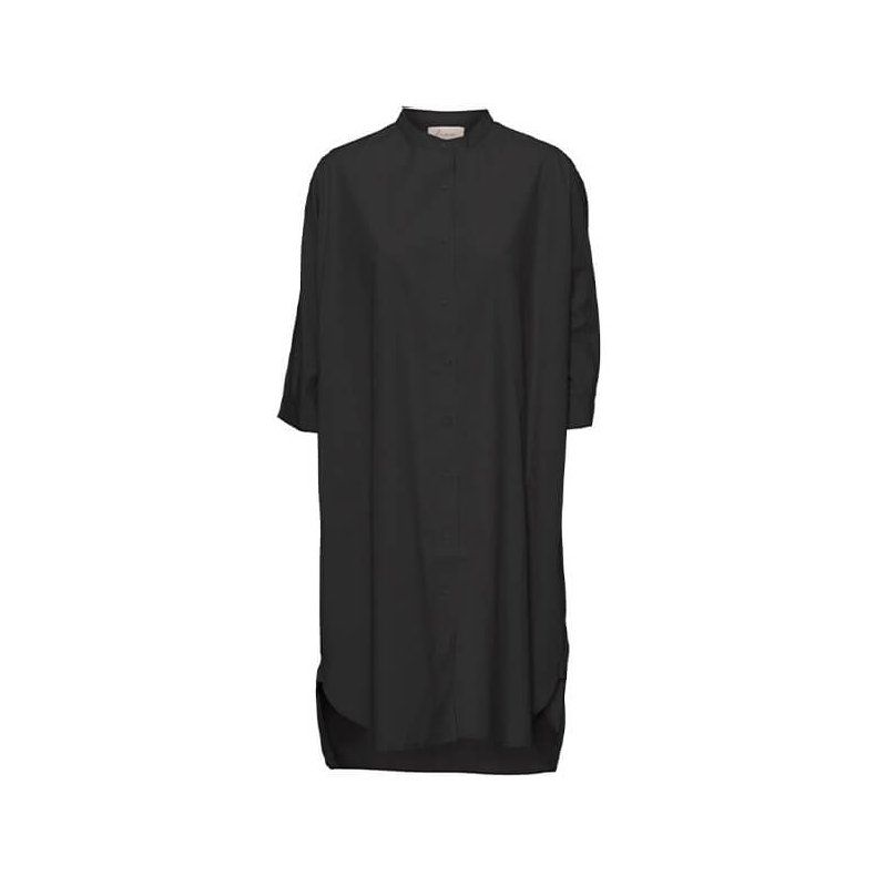 Seoul 2/4 long shirt Frau, black