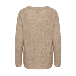 05 The knit pullover My Essential Wardrobe, dune melange