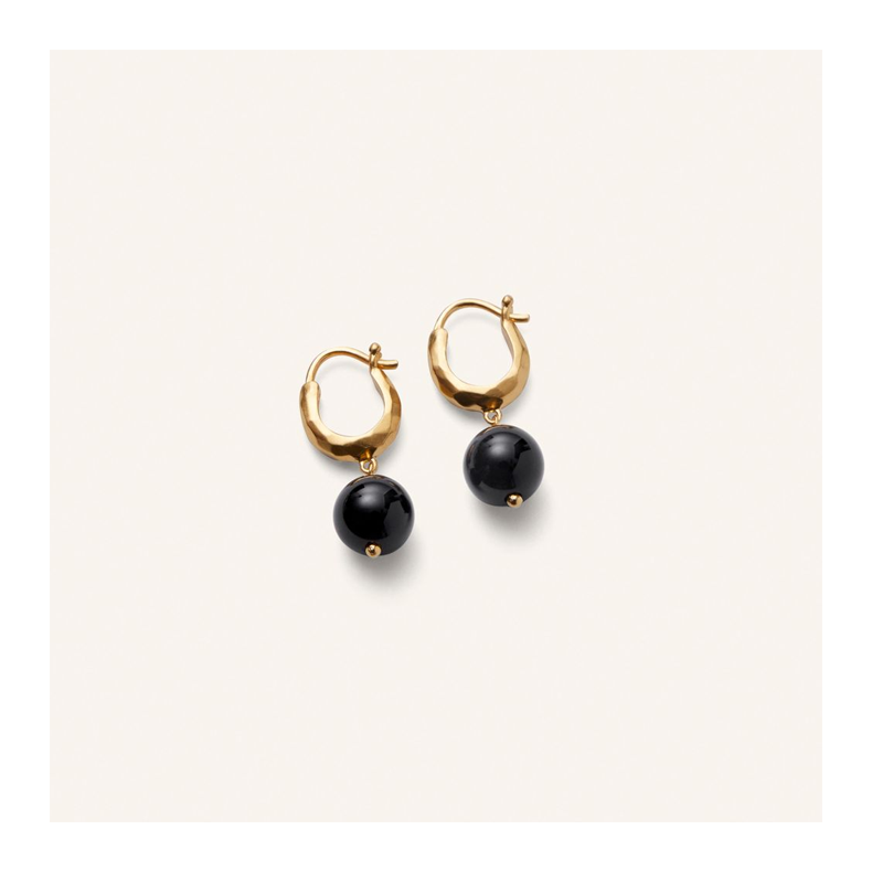 Night sky earrings Pernille Corydon, gold