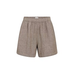 Naja 8 linen shorts Lev�te Room, falcon melange