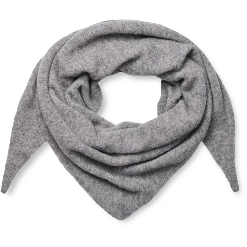 Zoe scarf SibinLinnebjerg, dark melange grey