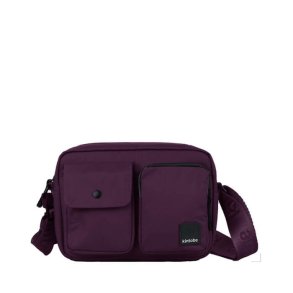 Miles cross-body bag Kintobe, deep aubergine