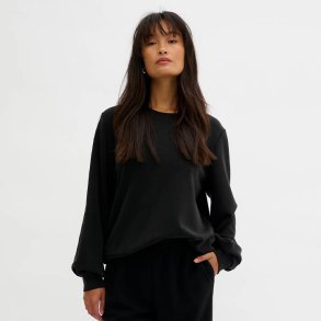 The sweat blouse My Essential Wardrobe, black