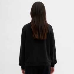 The sweat blouse My Essential Wardrobe, black