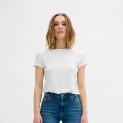 The modal tee My Essential Wardrobe, bright white