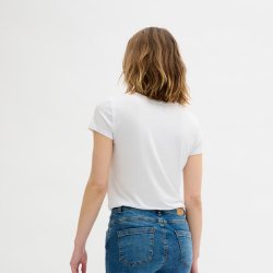 The modal tee My Essential Wardrobe, bright white
