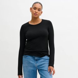 The modal blouse My Essential Wardrobe, black