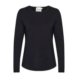 The modal blouse My Essential Wardrobe, black