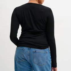 The modal blouse My Essential Wardrobe, black