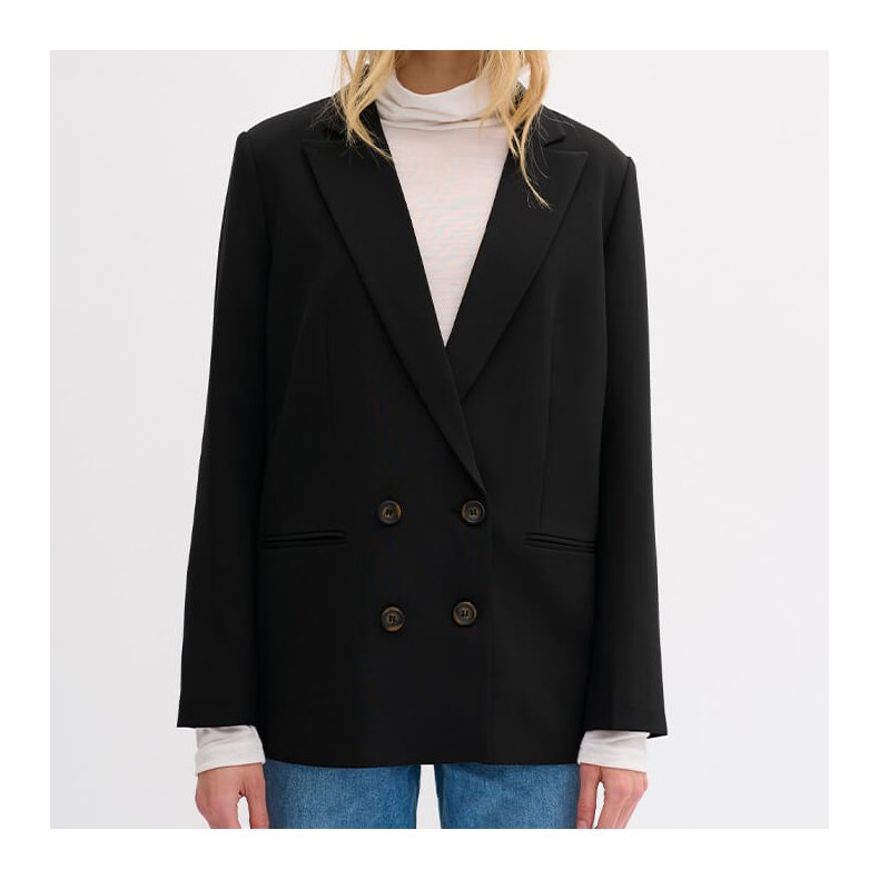 The tailored blazer My Essential Wardrobe, black
