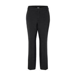 The tailored straight pant My Essential Wardrobe, black