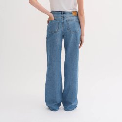 The louis high wide jeans My Essential Wardrobe, medium blue