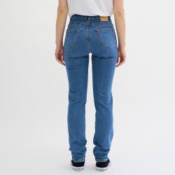 The celina high straight jeans My Essential Wardrobe, medium blue