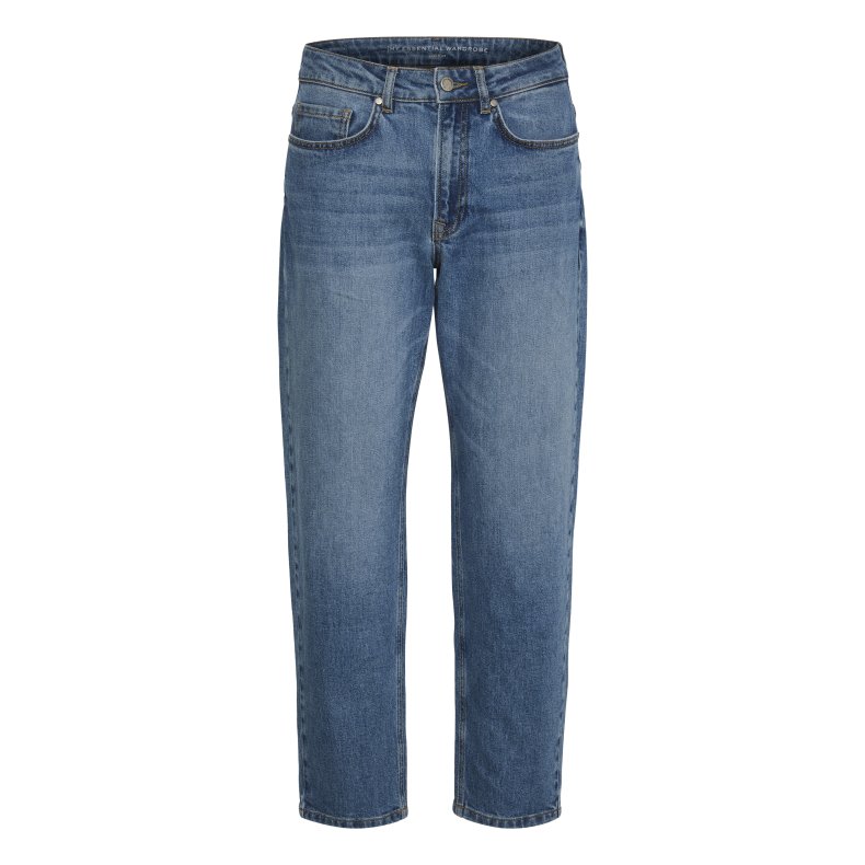 The mommy high tapered jeans My Essential Wardrobe, medium blue