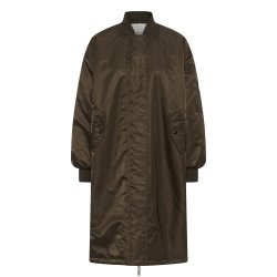 Helga reversable long jacket My Essential Wardrobe, demitasse