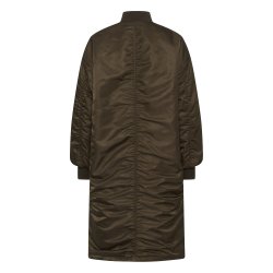 Helga reversable long jacket My Essential Wardrobe, demitasse