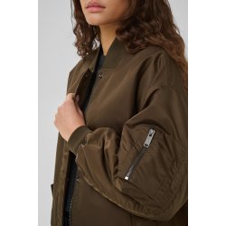 Helga reversable long jacket My Essential Wardrobe, demitasse