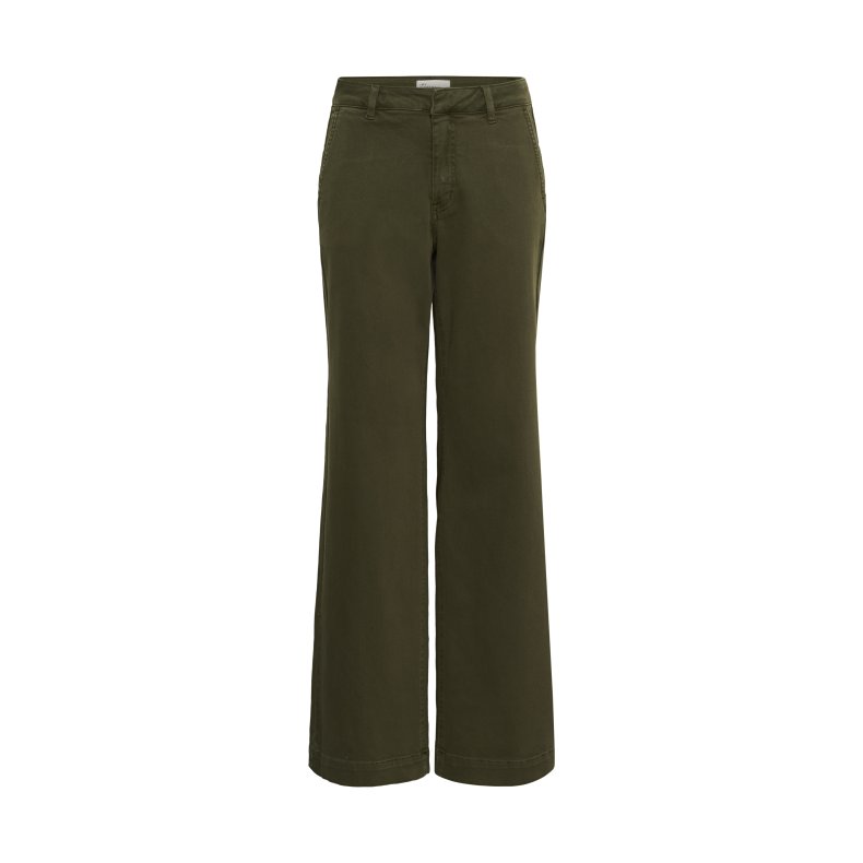 Lara 149 wide pant My Essential Wardrobe, olive night