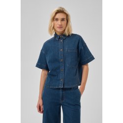 Linn 115 denim shirt My Essential Wardrobe, medium clear blue
