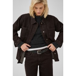 Uma 188 denim jacket My Essential Wardrobe, dark brown wash