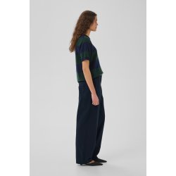 Gisva kendel barrel pant My Essential Wardrobe, dark sapphi long
