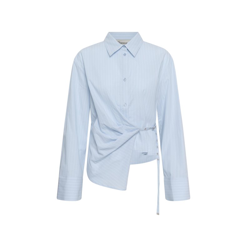 Bella belt shirt My Essential Wardrobe, angell falls stripe