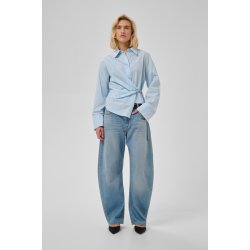 Bella belt shirt My Essential Wardrobe, angell falls stripe