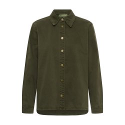 Linn sofia 149 shirt My Essential Wardrobe, olive night