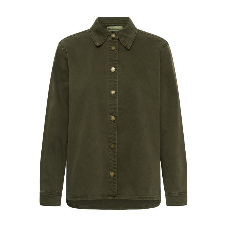 Linn sofia 149 shirt My Essential Wardrobe, olive night