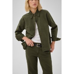 Linn sofia 149 shirt My Essential Wardrobe, olive night