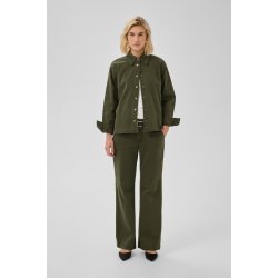 Linn sofia 149 shirt My Essential Wardrobe, olive night