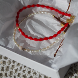 Lumi bracelet Stine A, pearl