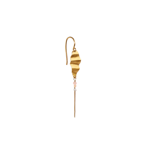 Cleo with chain single earring Stine A, gold