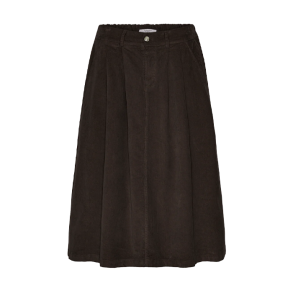 Ellinor corduroy skirt Amaze Cph, chokolate