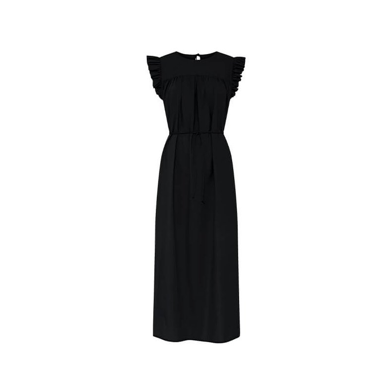 Stockholm sl long dress Frau, black
