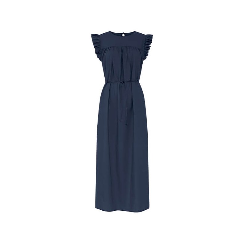 Stockholm sl long dress Frau, india ink